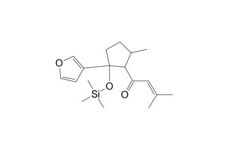 2-Buten-1-one, 1-[2-(3-furanyl)-5-methyl-2-[(trimethylsilyl)oxy]cyclopentyl]-3-methyl-