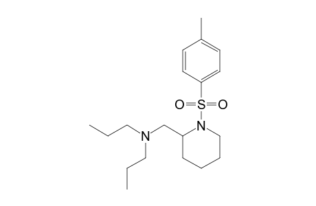2-[(N,N-DIPROPYLAMINO)-METHYL]-N-(PARA-TOLYLSULFONYL)-PIPERIDINE