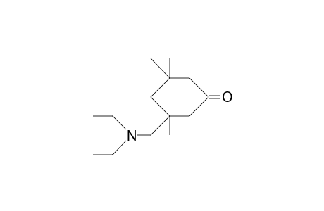 3-(Diethylamino-methyl)-3,5,5-trimethyl-cyclohexanone