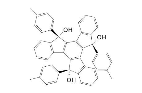 (syn)-5,10,15-tris(p-Tolyl)-5,10,15-dihydroxy-10,15-dihydro-5H-diindeno[1,2-a : 1',2'-c]fluorene