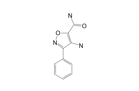 3-PHENYL-4-AMINO-5-CARBAMOYL-ISOXAZOLE