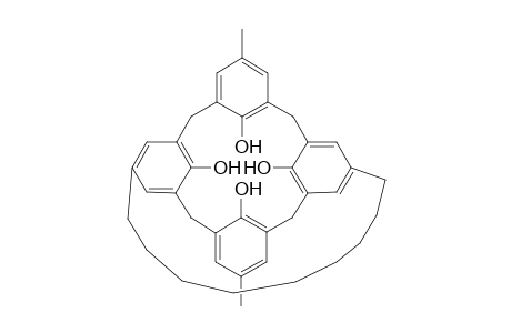 11,23-dimethyl-5,17-nonane-25,26,27,28-tetrahydroxycalix[4]arene