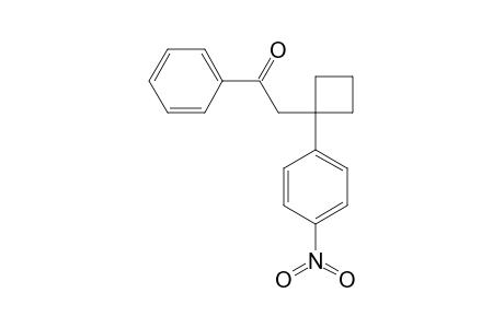 2-[1-(4-NITROPHENYL)-CYCLOBUTYL]-1-PHENYLETHANONE