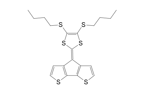 4-[4,5-Di(butylthio)-1,3-dithiol-2-ylidene]-4H-cyclopenta[2,1-b;3,4-b']dithiophene