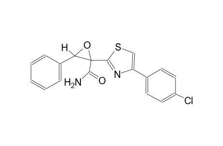 2-oxiranecarboxamide, 2-[4-(4-chlorophenyl)-2-thiazolyl]-3-phenyl-, (2S,3S)-