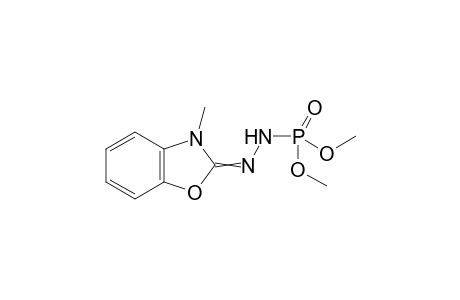 2-(dimethoxyphosphorylhydrazono)-3-methyl-1,3-benzoxazole