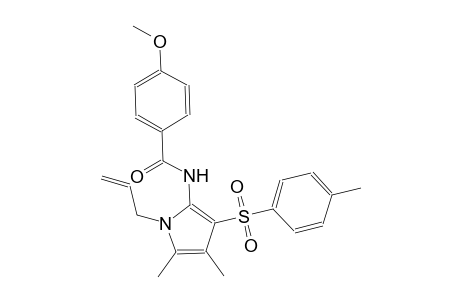 benzamide, N-[4,5-dimethyl-3-[(4-methylphenyl)sulfonyl]-1-(2-propenyl)-1H-pyrrol-2-yl]-4-methoxy-