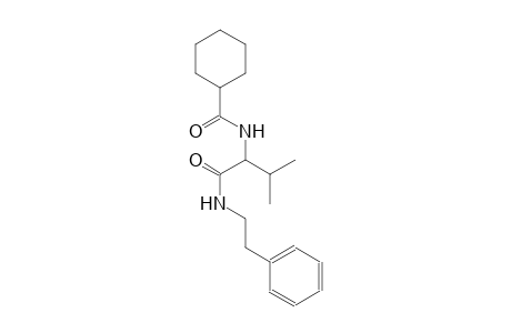 N-(2-methyl-1-{[(2-phenylethyl)amino]carbonyl}propyl)cyclohexanecarboxamide