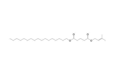 Glutaric acid, 3-methylbut-2-en-1-yl heptadecyl ester