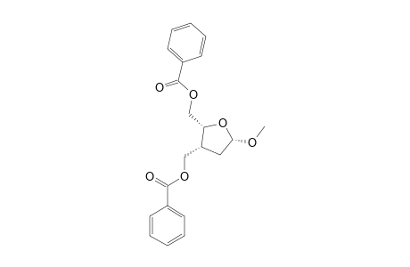 METHYL-5-O-BENZOYL-3-C-[(BENZOYLOXY)-METHYL]-2,3-DIDEOXY-ALPHA-L-THREO-PENTOFURANOSIDE