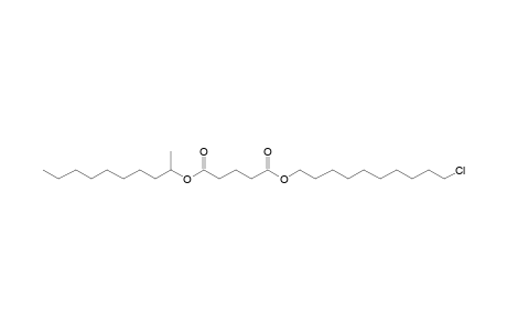 Glutaric acid, dec-2-yl 10-chlorodecyl ester