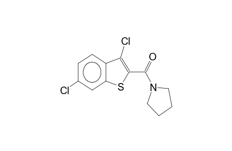 1-[(3,6-dichloro-1-benzothien-2-yl)carbonyl]pyrrolidine