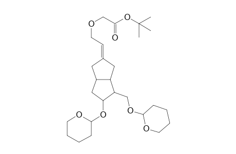 {2-[(Hexahydro-5'-[(tetrahydropyran-2H-2-yl)oxy]-4-{[(tetrahydro-2H-pyran-2-yl)oxy]methyl]-2(1H)-pentalenylidene]ethoxy-1,1-dimethylethyl acetate