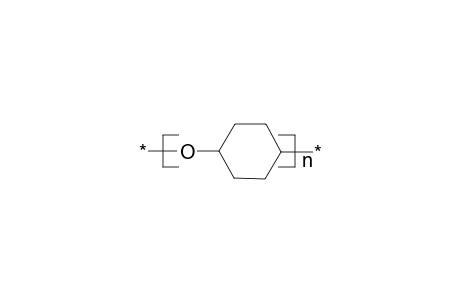 Poly(oxy-1,4-cyclohexylene)