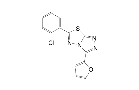 6-(2-Chlorophenyl)-3-(furan-2-yl)-[1,2,4]triazolo[3,4-b][1,3,4]thiadiazole