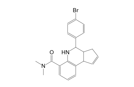 3H-cyclopenta[c]quinoline-6-carboxamide, 4-(4-bromophenyl)-3a,4,5,9b-tetrahydro-N,N-dimethyl-