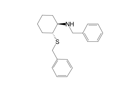 (1R,2R)-N-(phenylmethyl)-2-(phenylmethylsulfanyl)cyclohexan-1-amine