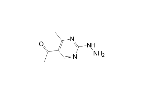 1-(2-Diazanyl-4-methyl-pyrimidin-5-yl)ethanone