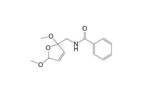 Benzamide, N-[(2,5-dihydro-2,5-dimethoxy-2-furanyl)methyl]-