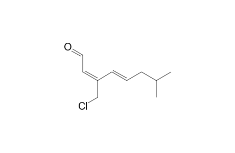 (2E)-3-Chloromethyl-7-methylocta-2,4-dienal