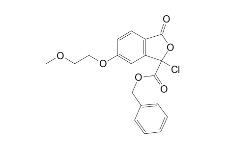 (RS)-1-chloro-6-(2-methoxyethoxy)-3-oxo-1,3-dihydroisobenzofuran-1-carboxylic acid benzyl ester