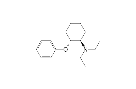 Cyclohexanamine, N,N-diethyl-2-phenoxy-, trans-