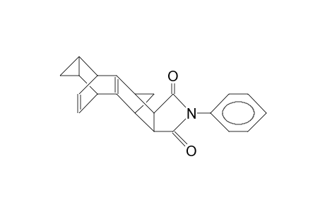 6-Phenyl-6-aza-anti, syn-hexacyclo(9.3.2.1/3,9/.0/2,10/.0/4,8/.0/12,14/)hexadeca-2(10),15-diene