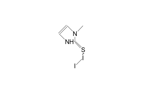 1-Methyl-imidazole-2-thione diiodine complex