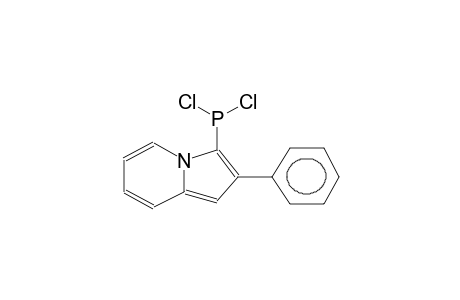 3-(2-PHENYLINDOLIZYL)DICHLOROPHOSPHINE