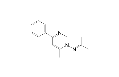 Pyrazolo[1,5-a]pyrimidine, 2,7-dimethyl-5-phenyl-