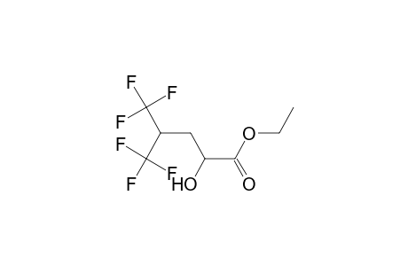Ethyl 5,5,5-trifluoro-2-hydroxy-4-(trifluoromethyl)pentanoate