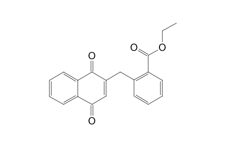 2-(2'-CARBOETHOXYBENZYL)-1,4-NAPHTHOQUINONE