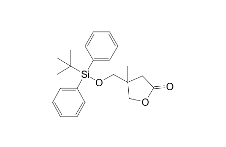 4-[[tert-butyl(diphenyl)silyl]oxymethyl]-4-methyl-2-oxolanone