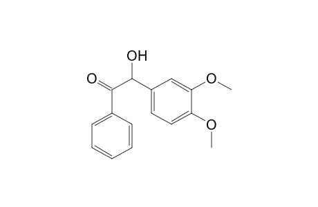 2-(3,4-dimethoxyphenyl)-2-hydroxy-1-phenyl-ethanone