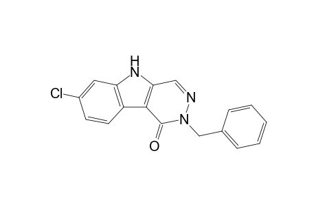 2-Benzyl-7-chloro-2,5-dihydro-1H-pyridazino[4,5-b]indol-1-one