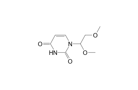 1-(1,2-dimethoxyethyl)pyrimidine-2,4-dione
