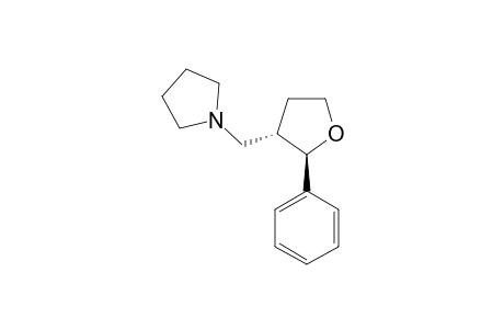 TRANS-2-PHENYL-3-[(PYRROLIDIN-1-YL)-METHYL]-TETRAHYDROFURANE