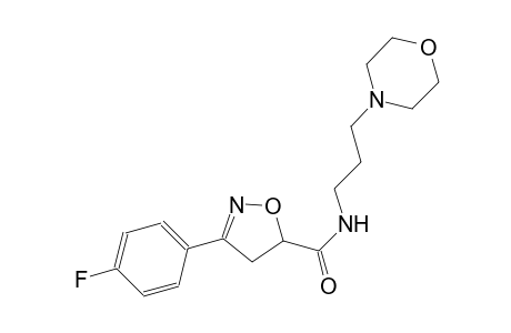 5-isoxazolecarboxamide, 3-(4-fluorophenyl)-4,5-dihydro-N-[3-(4-morpholinyl)propyl]-