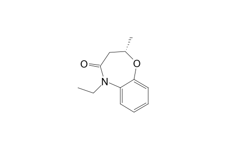 2,3-Dihydro-5-ethyl-2(S)-methyl-1,5-benzoxazepin-4(5H)-one