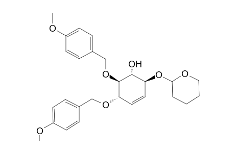 (1R,2S,5S,6S)-5,6-Di-(4-methoxybenzyl)oxy-2-(tetrahydropyran-2-yl)oxycyclohex-3-en-1-ol