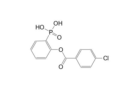 2-[(4-chlorobenzoyl)oxy]phenylphosphonic acid