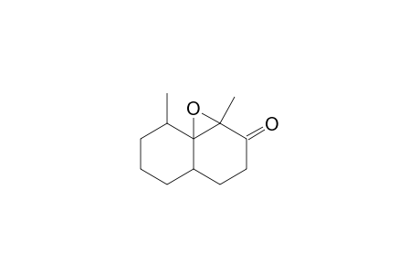 1,8-Dimethyl-1,8a-epoxy-perhydronaphthalen-2-one