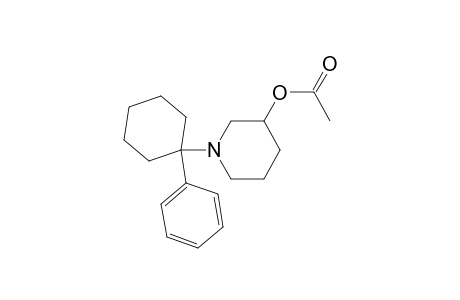 1-(1-phenylcyclohexyl)-3-acetoxypiperidine
