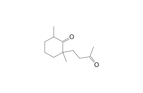 2,6-Dimethyl-2-(3-oxobutyl)cyclohexanone