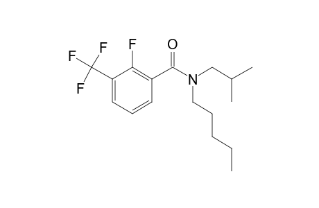 Benzamide, 2-fluoro-3-trifluoromethyl-N-pentyl-N-isobutyl-