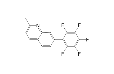 2-Methyl-7-(perfluorophenyl)quinoline