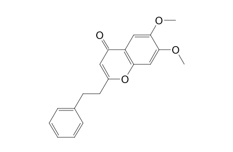 6,7-Dimethoxy-2-phenethyl chromone