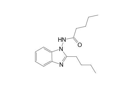 1-(n-Pentanoylamido)-2-(n-butyl)benzimidazole