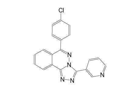 [1,2,4]triazolo[3,4-a]phthalazine, 6-(4-chlorophenyl)-3-(3-pyridinyl)-