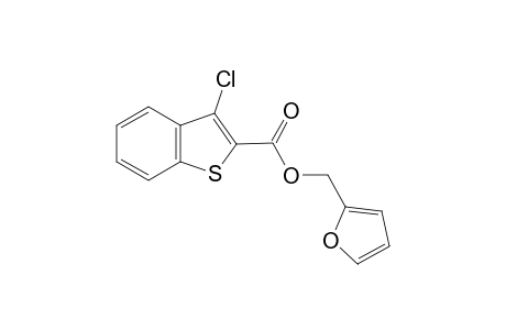 1-Benzothiophene-2-carboxylic acid, 3-chloro-, 2-furanylmethyl ester